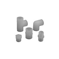 UHP PFA Threaded Pipe Fittings (Sizes from 1/8 inch - 1 inch) 